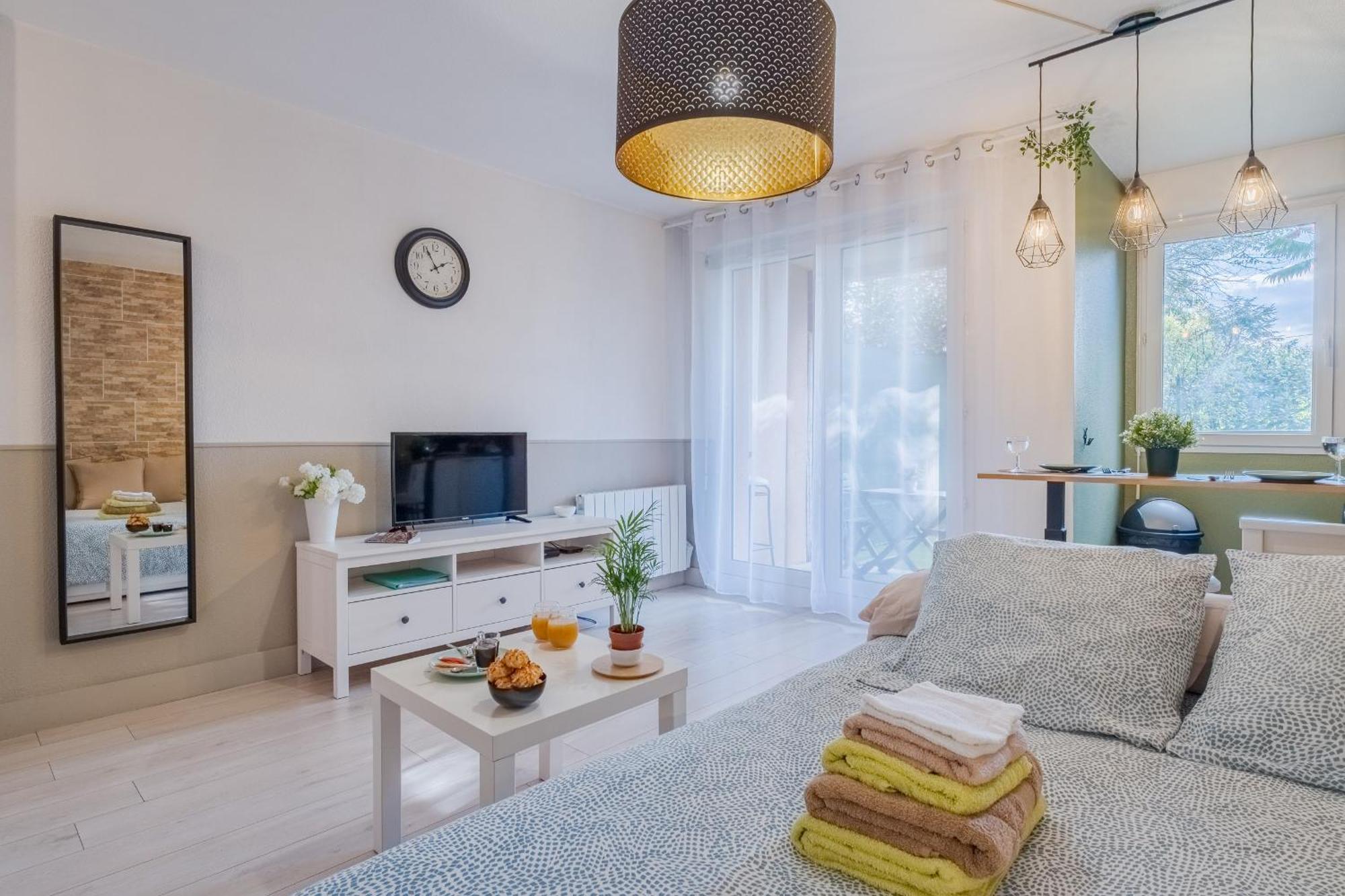 דירות טולוז Les Elfes - Avec Entree Autonome, Clim Neuve, Jardin, Parking Prive & Gourmandises Offertes ! - מראה חיצוני תמונה